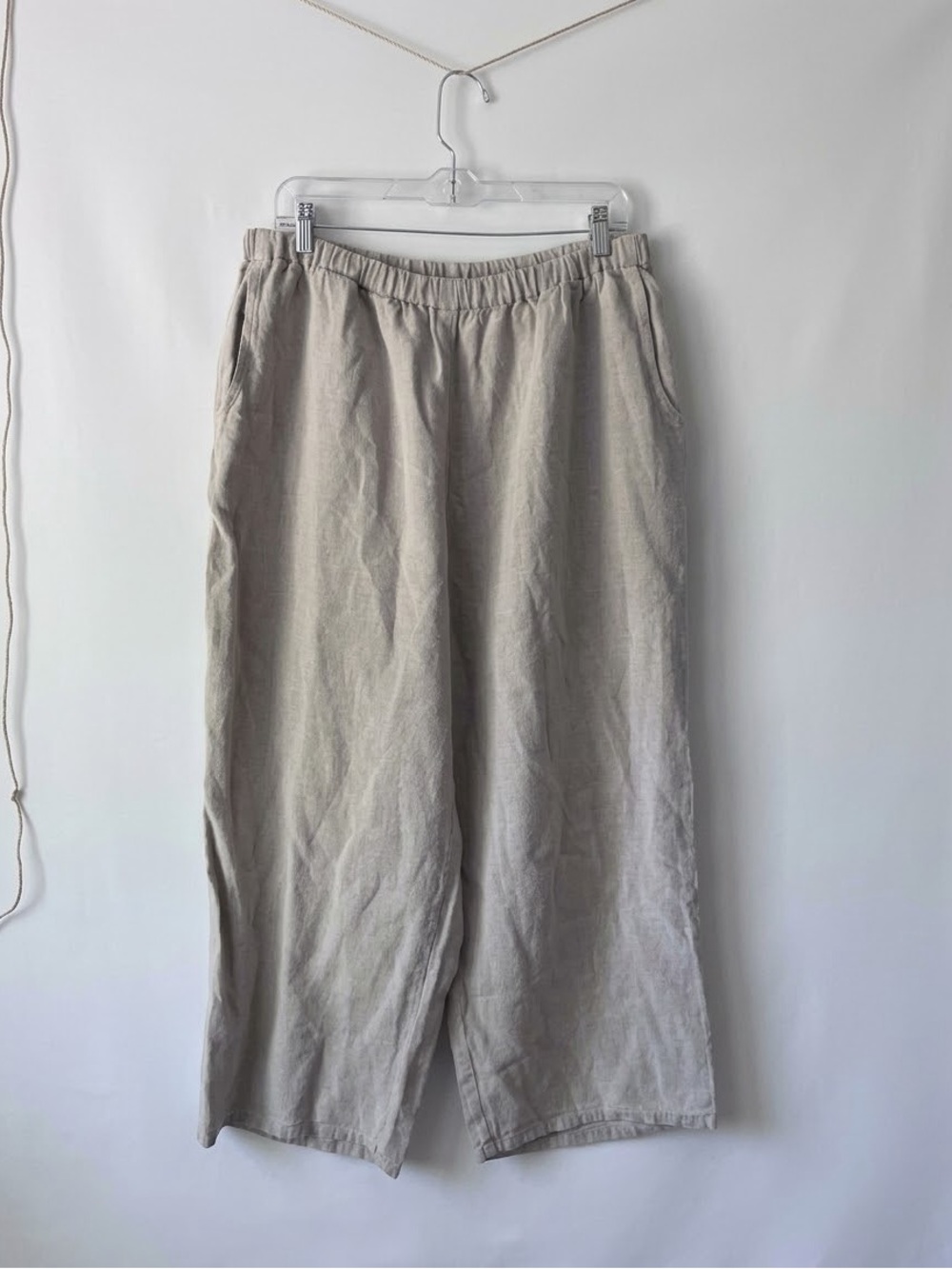 Flax Wide Leg Linen Pants